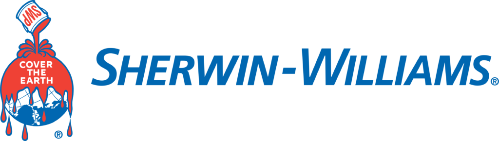 Sherwin Williams logo, paint manufacturer
